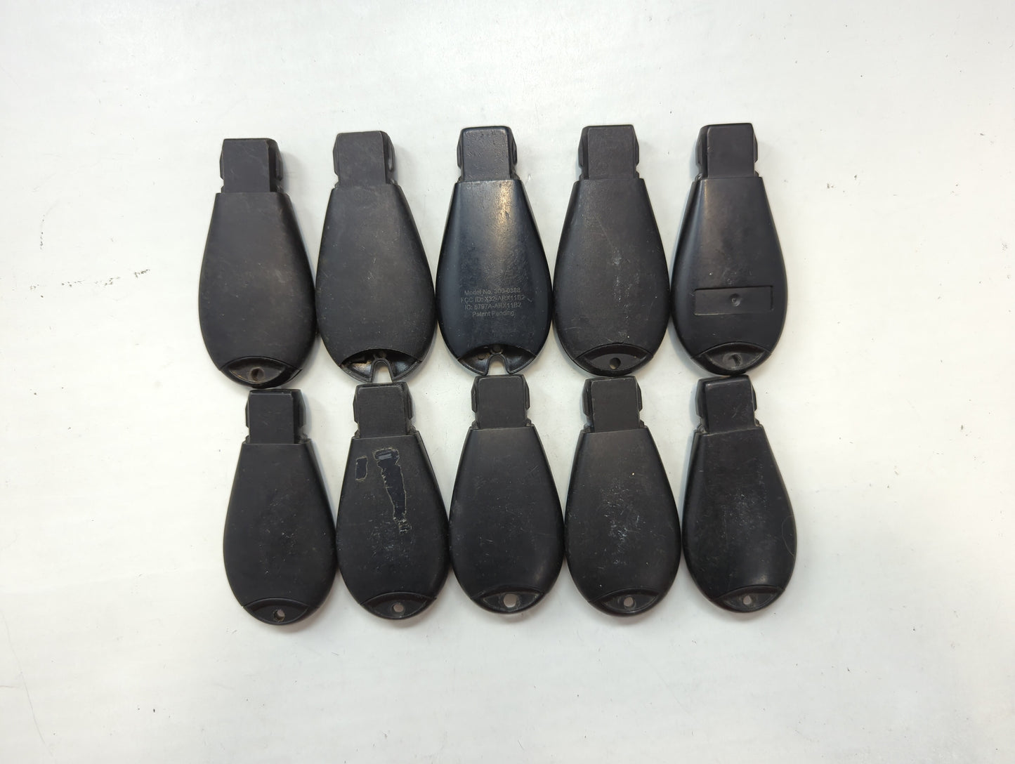 Lot of 10 Aftermarket Dodge/chrysler/jeep/ram Keyless Entry Remote Fob - Oemusedautoparts1.com