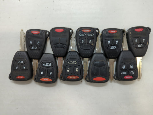 Lot of 10 Aftermarket Dodge/chrysler/jeep/ram Keyless Entry Remote Fob - Oemusedautoparts1.com