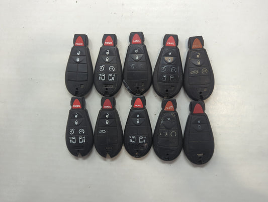 Lot of 10 Aftermarket Dodge/chrysler/jeep/ram Keyless Entry Remote Fob - Oemusedautoparts1.com