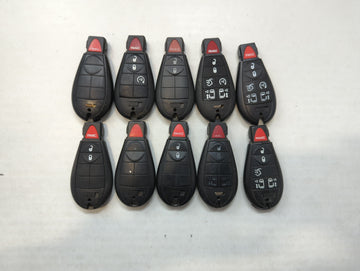 Lot of 10 Aftermarket Dodge/chrysler/jeep/ram Keyless Entry Remote Fob - Oemusedautoparts1.com