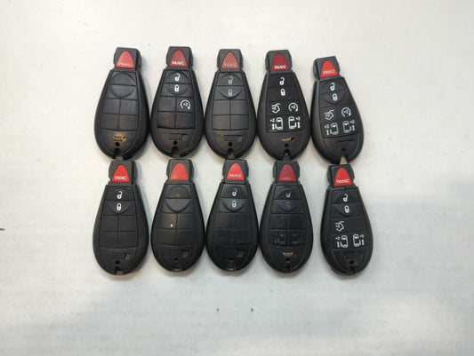 Lot of 10 Aftermarket Dodge/chrysler/jeep/ram Keyless Entry Remote Fob - Oemusedautoparts1.com