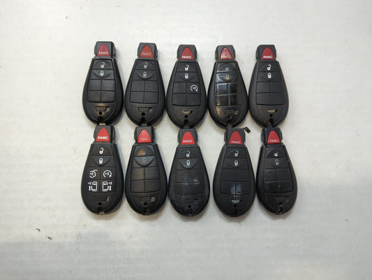 Lot of 10 Aftermarket Dodge/chrysler/jeep/ram Keyless Entry Remote Fob - Oemusedautoparts1.com