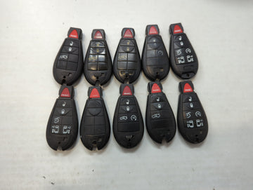 Lot of 10 Aftermarket Dodge/chrysler/jeep/ram Keyless Entry Remote Fob 559523 - Oemusedautoparts1.com