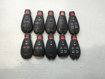 Lot of 10 Aftermarket Dodge/chrysler/jeep/ram Keyless Entry Remote Fob 559691 - Oemusedautoparts1.com