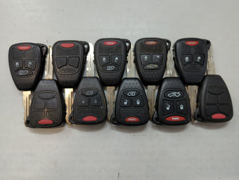 compare product Lot of 10 Aftermarket Dodge/chrysler/jeep/ram Keyless Entry Remote Fob