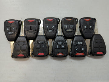 Lot of 10 Aftermarket Dodge/chrysler/jeep/ram Keyless Entry Remote Fob 559826 - Oemusedautoparts1.com