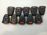 Lot of 10 Aftermarket Dodge/chrysler/jeep/ram Keyless Entry Remote Fob - Oemusedautoparts1.com