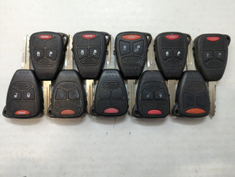 compare product Lot of 10 Aftermarket Dodge/chrysler/jeep/ram Keyless Entry Remote Fob