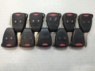 Lot of 10 Aftermarket Dodge/chrysler/jeep/ram Keyless Entry Remote Fob 563190 - Oemusedautoparts1.com