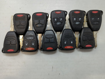 Lot of 10 Aftermarket Dodge/chrysler/jeep/ram Keyless Entry Remote Fob - Oemusedautoparts1.com