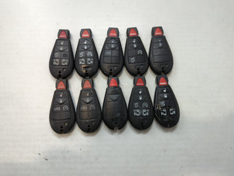 compare product Lot of 10 Aftermarket Dodge/chrysler/jeep/ram Keyless Entry Remote Fob