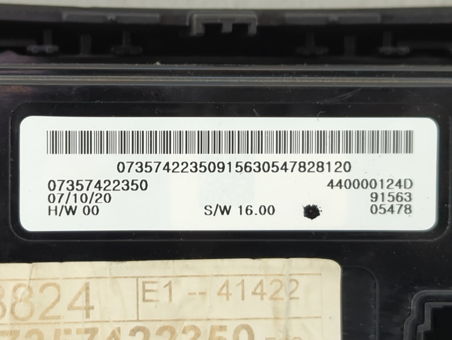 1994 Chevrolet S10/s15/sonoma Climate Control Module Temperature AC/Heater Replacement P/N:07357422350 440000124D Fits OEM U