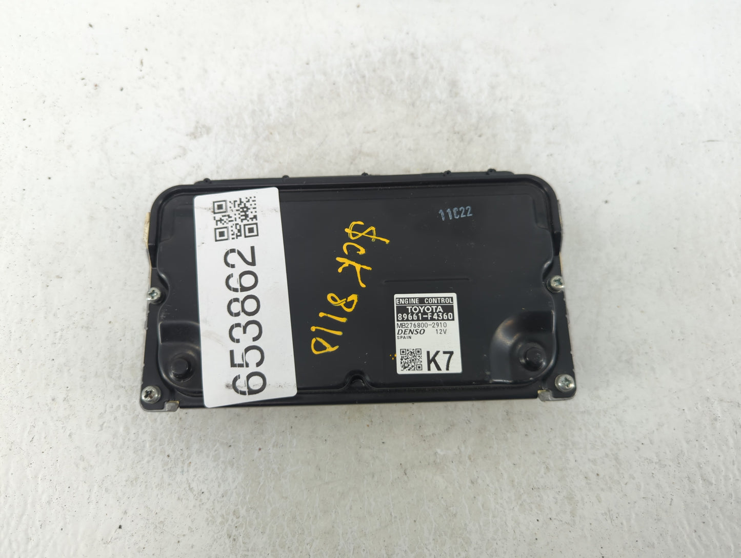 2020 Chrysler Chrysler R/t PCM Engine Control Computer ECU ECM PCU OEM P/N:89661-F4360 Fits OEM Used Auto Parts - Oemusedaut