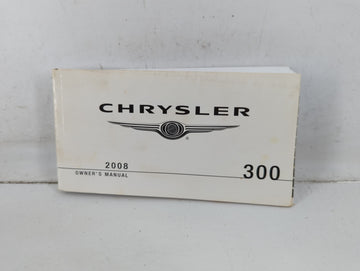 2008 Chrysler Chrysler R/t Owners Manual Book Guide P/N:81-026-0843 OEM Used Auto Parts - Oemusedautoparts1.com