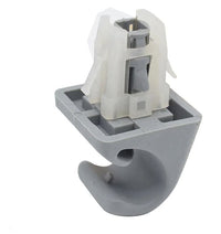 Toyota Hook Holder Clip Bracket Hanger Driver or Passenger Sun Visor Shade Replacement Roof Attachment Gray - Oemusedautoparts1.com