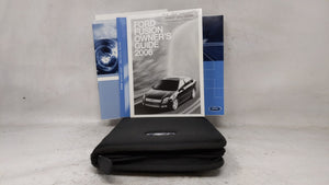 2006 Ford Fusion Owners Manual Book Guide OEM Used Auto Parts - Oemusedautoparts1.com