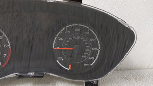 2017 Subaru Impreza Instrument Cluster Speedometer Gauges P/N:85003FL01A Fits OEM Used Auto Parts - Oemusedautoparts1.com