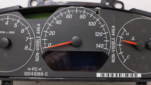 2006 Buick Lucerne Instrument Cluster Speedometer Gauges P/N:15809269 Fits OEM Used Auto Parts - Oemusedautoparts1.com
