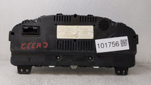 2011-2012 Ford Fusion Instrument Cluster Speedometer Gauges P/N:BE5T-10849-AD Fits 2011 2012 OEM Used Auto Parts - Oemusedautoparts1.com