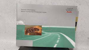 2000 Audi A4 Owners Manual Book Guide OEM Used Auto Parts - Oemusedautoparts1.com