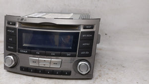 2012-2014 Subaru Legacy Radio AM FM Cd Player Receiver Replacement P/N:86201AJ61A Fits 2012 2013 2014 OEM Used Auto Parts - Oemusedautoparts1.com