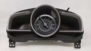 2014 Mazda 3 Instrument Cluster Speedometer Gauges P/N:HABHN1F CBJS9D Fits OEM Used Auto Parts - Oemusedautoparts1.com