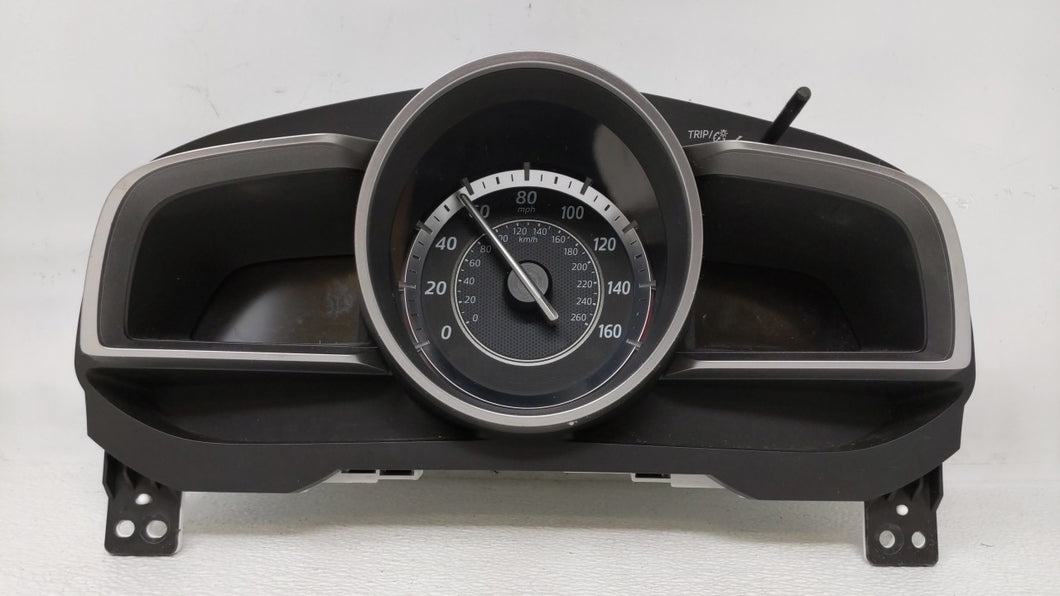 2014 Mazda 3 Instrument Cluster Speedometer Gauges P/N:HABHN1F CBJS9D Fits OEM Used Auto Parts - Oemusedautoparts1.com