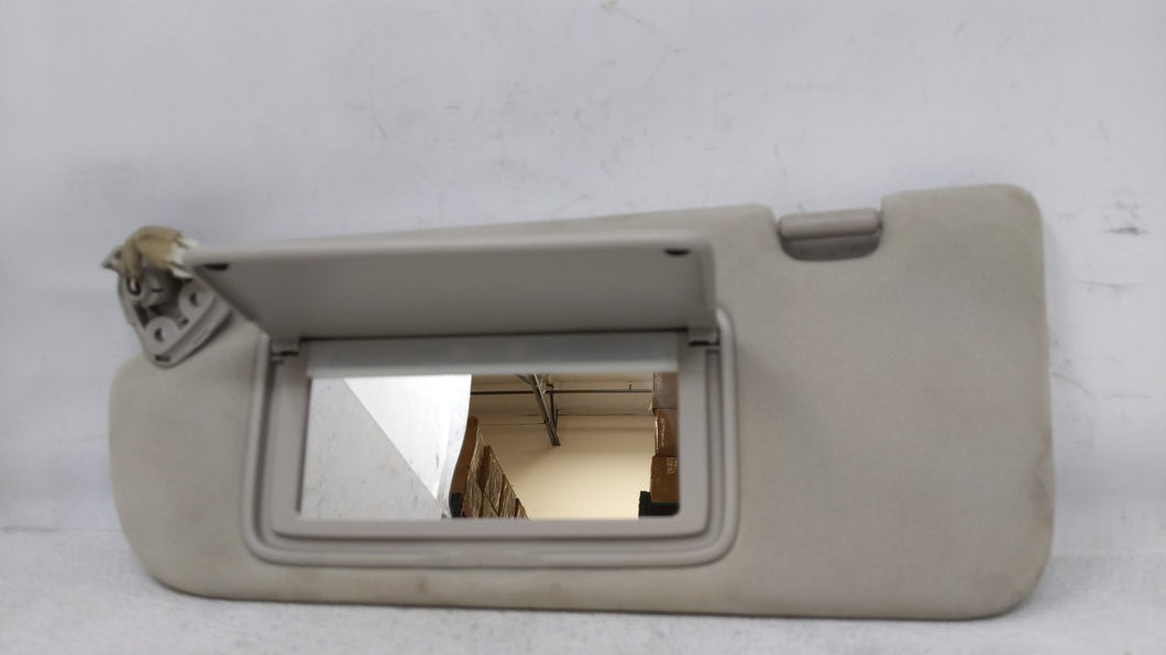 2014-2018 Infiniti Q50 Driver Sun Visor Mirror Left Sunvisor Ivory 106375 - Oemusedautoparts1.com