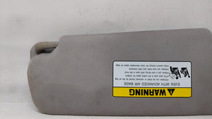 2011-2015 Hyundai Sonata Passenger Sun Visor Mirror Right Sunvisor Gray 106714 - Oemusedautoparts1.com