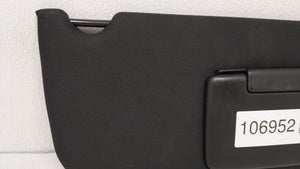 2011-2014 Dodge Avenger Passenger Sun Visor Mirror Right Sunvisor Black 106952 - Oemusedautoparts1.com