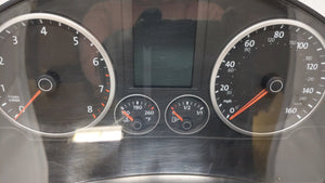 2009 Volkswagen Tiguan Instrument Cluster Speedometer Gauges P/N:5N0920970F 5N0920970E Fits OEM Used Auto Parts - Oemusedautoparts1.com