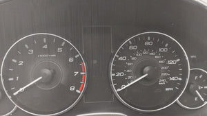 2012 Subaru Legacy Instrument Cluster Speedometer Gauges P/N:85003AJ61A 85003AJ61A Fits OEM Used Auto Parts - Oemusedautoparts1.com