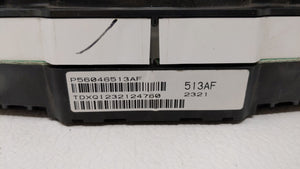 2011-2014 Dodge Avenger Instrument Cluster Speedometer Gauges P/N:A2C81797100 P56046513AH Fits 2011 2012 2013 2014 OEM Used Auto Parts - Oemusedautoparts1.com