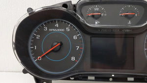 2018 Chevrolet Cruze Instrument Cluster Speedometer Gauges P/N:39084636,42668707,39084635 39084636 Fits OEM Used Auto Parts - Oemusedautoparts1.com