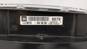 2011 Chevrolet Equinox Instrument Cluster Speedometer Gauges P/N:20978081 20978079 Fits OEM Used Auto Parts - Oemusedautoparts1.com