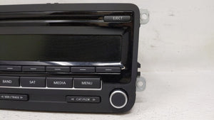 2014 Volkswagen Jetta Radio AM FM Cd Player Receiver Replacement P/N:1K0035164F Fits 2013 2015 OEM Used Auto Parts - Oemusedautoparts1.com