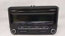 2014 Volkswagen Jetta Radio AM FM Cd Player Receiver Replacement P/N:1K0035164F Fits 2013 2015 OEM Used Auto Parts - Oemusedautoparts1.com