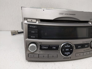 2010-2012 Subaru Legacy Radio AM FM Cd Player Receiver Replacement P/N:86201AJ60A Fits 2010 2011 2012 OEM Used Auto Parts