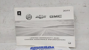 2011 Chevrolet Equinox Owners Manual Book Guide OEM Used Auto Parts - Oemusedautoparts1.com