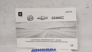 2011 Chevrolet Equinox Owners Manual Book Guide OEM Used Auto Parts - Oemusedautoparts1.com