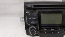 2011 Hyundai Sonata Radio AM FM Cd Player Receiver Replacement P/N:96180-3Q000 Fits OEM Used Auto Parts - Oemusedautoparts1.com