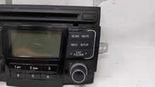 2011 Hyundai Sonata Radio AM FM Cd Player Receiver Replacement P/N:96180-3Q000 Fits OEM Used Auto Parts - Oemusedautoparts1.com