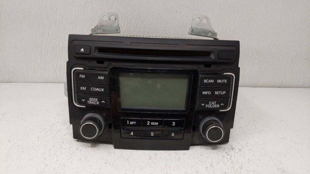 2011 Hyundai Sonata Radio AM FM Cd Player Receiver Replacement P/N:96180-3Q000 961803Q000 Fits OEM Used Auto Parts - Oemusedautoparts1.com