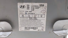 2011 Hyundai Sonata Radio AM FM Cd Player Receiver Replacement P/N:96180-3Q000 961803Q000 Fits OEM Used Auto Parts - Oemusedautoparts1.com