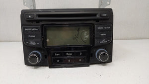 2012-2015 Hyundai Sonata Radio AM FM Cd Player Receiver Replacement P/N:96180-3Q6004X 96180-3Q600 Fits 2012 2013 2014 2015 OEM Used Auto Parts - Oemusedautoparts1.com