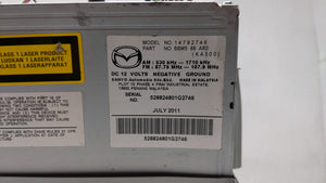 2012-2013 Mazda 3 Am Fm Cd Player Radio Receiver 109604 - Oemusedautoparts1.com