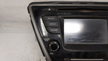 2014-2015 Hyundai Elantra Radio AM FM Cd Player Receiver Replacement P/N:961703X156GU 96180-3X165GU Fits 2014 2015 OEM Used Auto Parts - Oemusedautoparts1.com