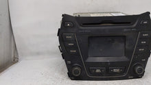 2013-2014 Hyundai Santa Fe Radio AM FM Cd Player Receiver Replacement P/N:96180-4Z1004X 96170-4Z1014X Fits 2013 2014 OEM Used Auto Parts - Oemusedautoparts1.com