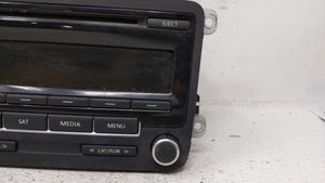 2011-2014 Volkswagen Jetta Radio AM FM Cd Player Receiver Replacement P/N:1K0035164D 1K0 035 164 F Fits OEM Used Auto Parts