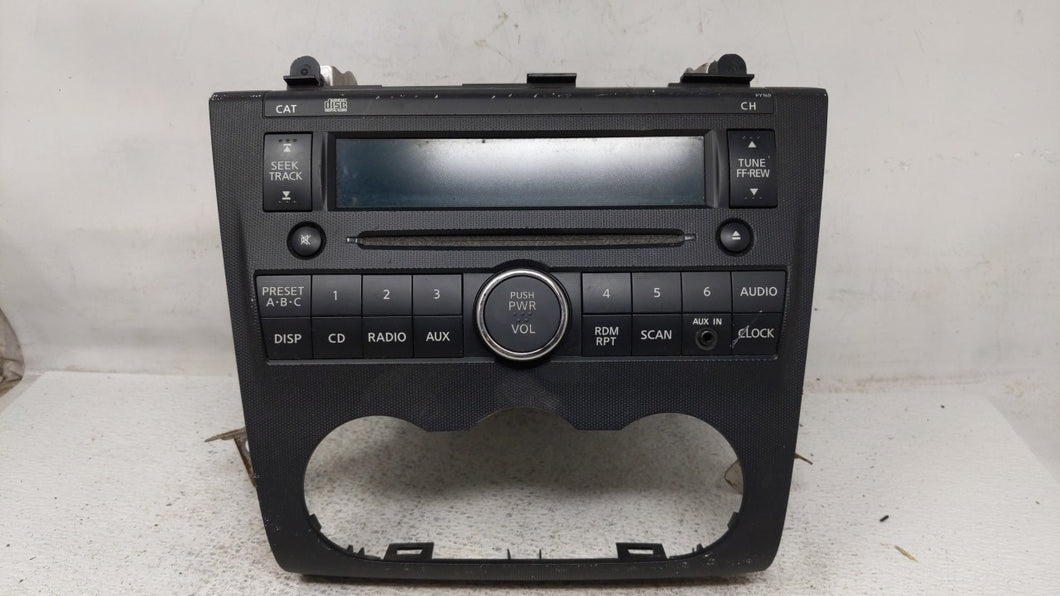 2008-2009 Nissan Altima Radio AM FM Cd Player Receiver Replacement P/N:28185JB10A Fits 2008 2009 OEM Used Auto Parts - Oemusedautoparts1.com